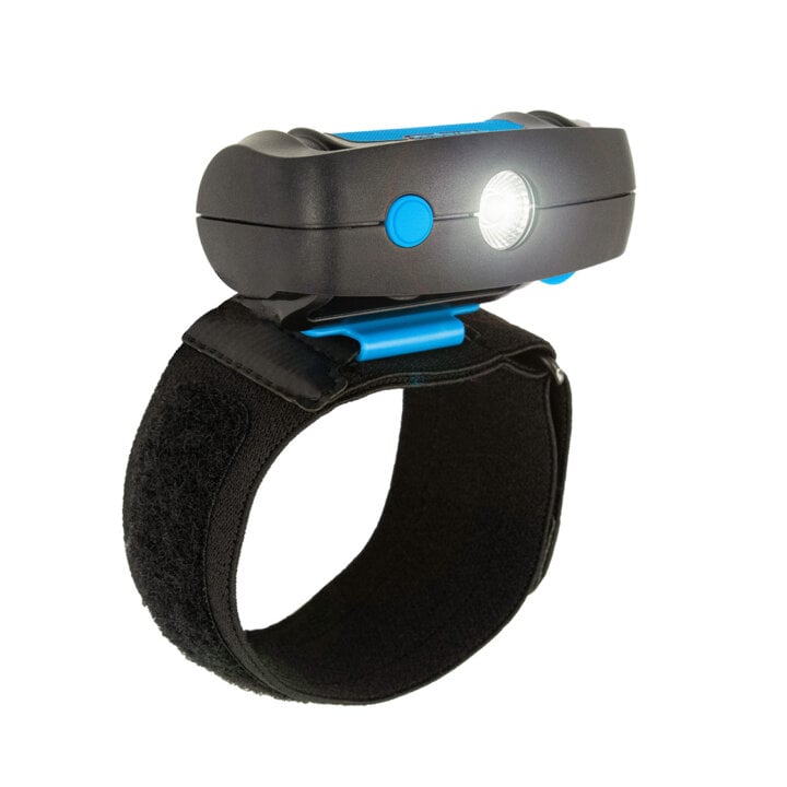 500 Lumen Wrist Light with blue light