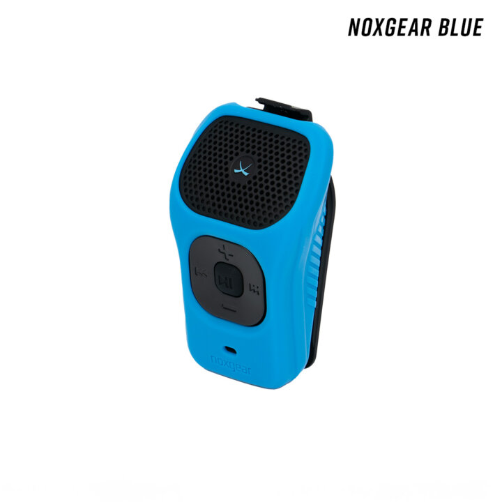 A blue 39g Silicone Skin phone with the word nodigear on it.