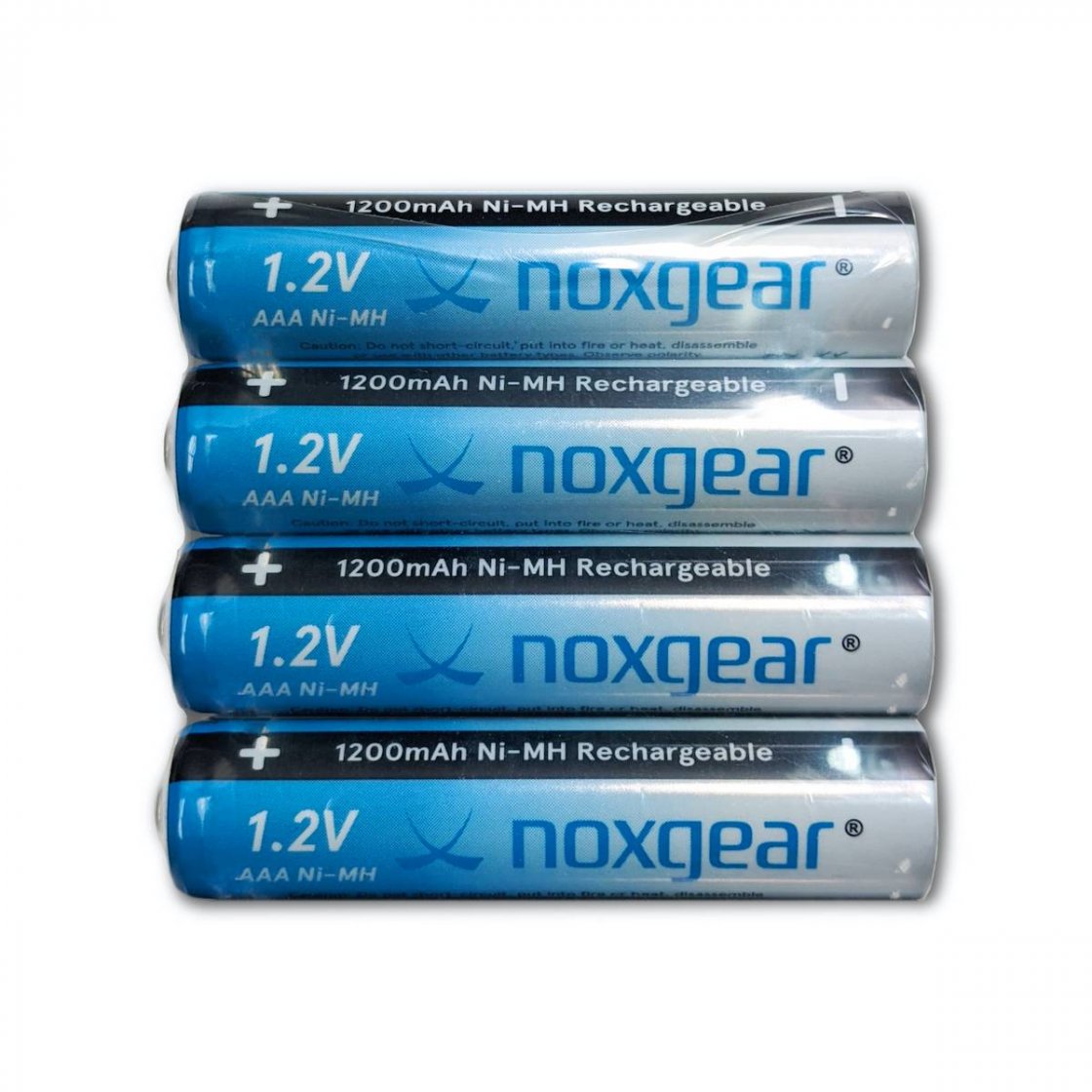 4) AAA Rechargeable Batteries - Noxgear